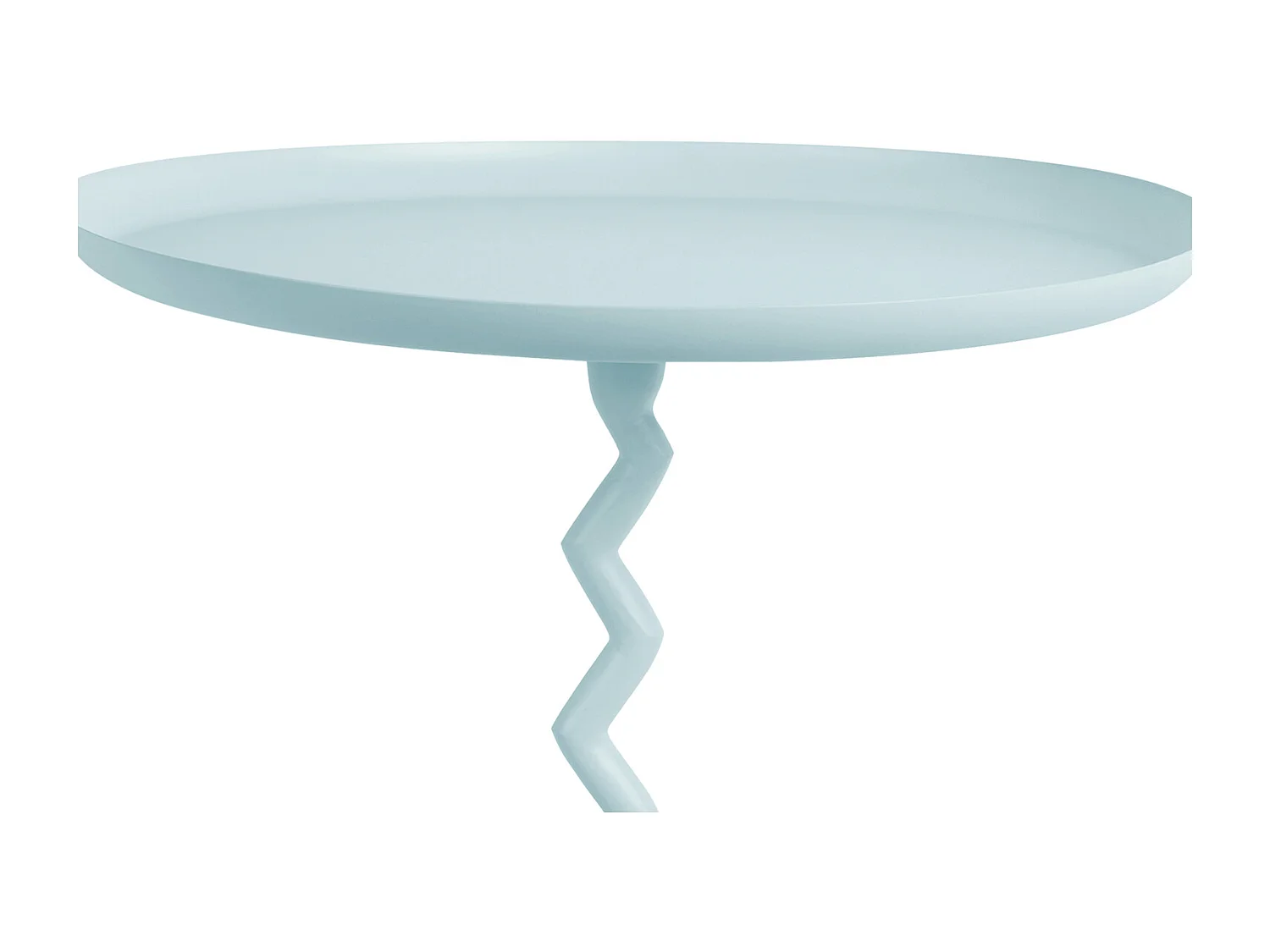 Table d'appoint Zig Zag Medium - Bleu doux