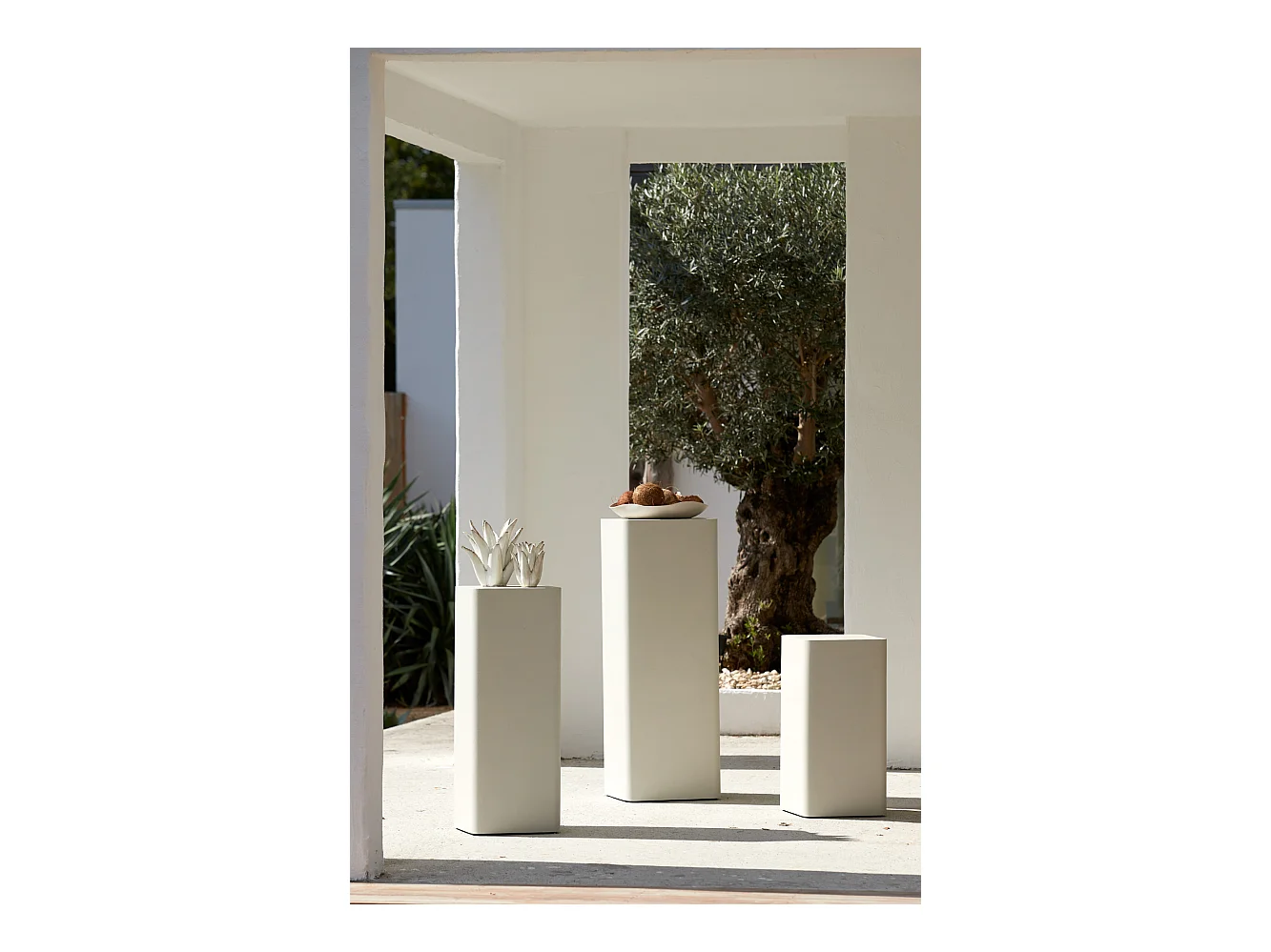 Colonne ALURIO - Ø35,5x100cm - Blanc