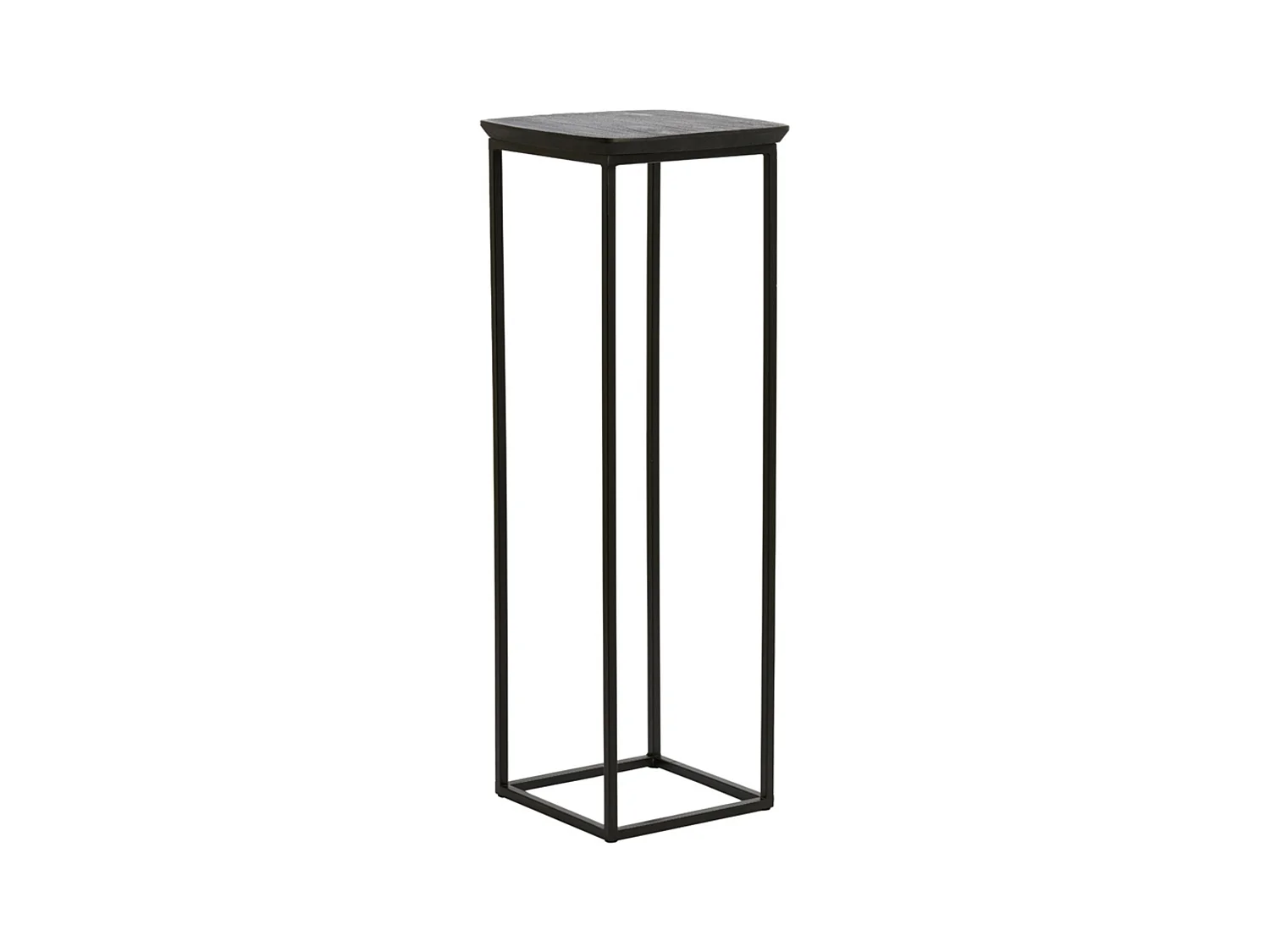 Colonne QUENZA - Ø35x100cm - Noir - Lot de 2