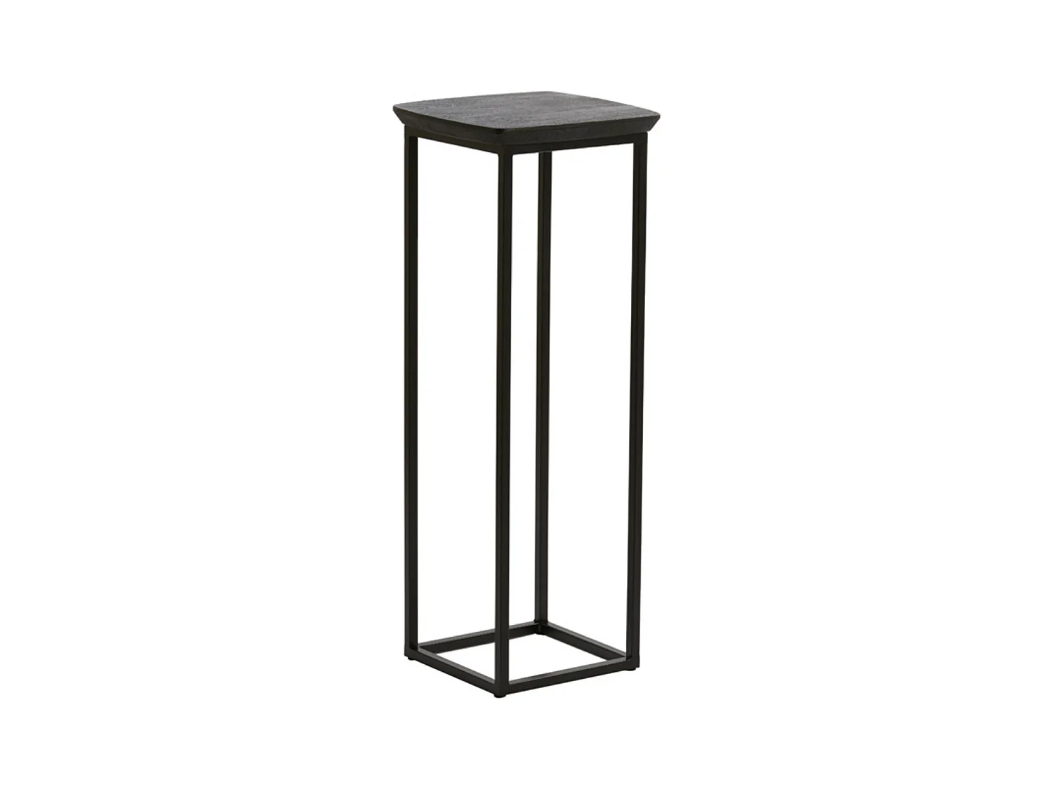 Colonne QUENZA - Ø35x100cm - Noir - Lot de 2
