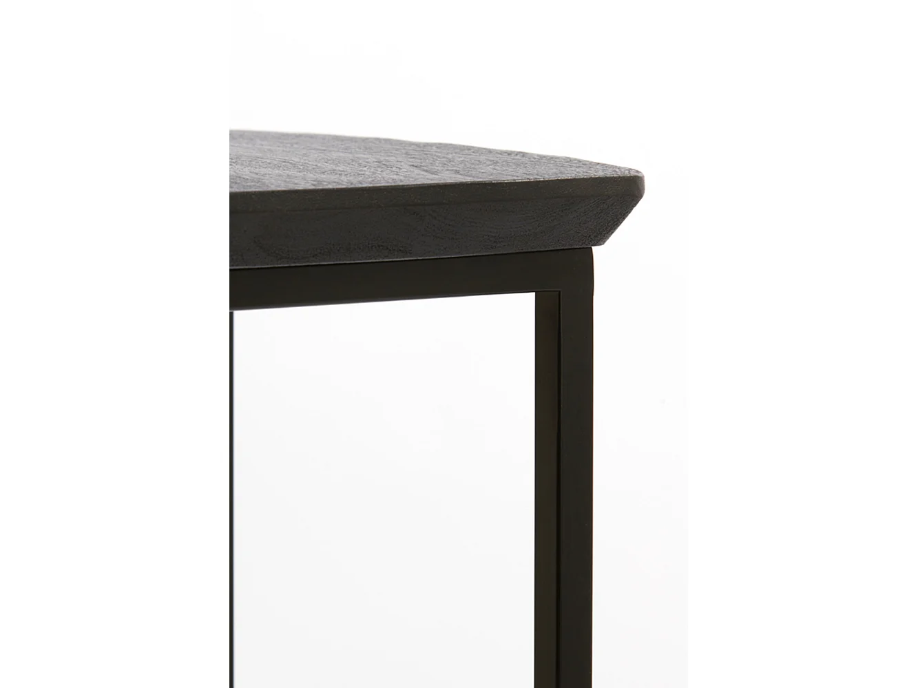 Colonne QUENZA - Ø35x100cm - Noir - Lot de 2