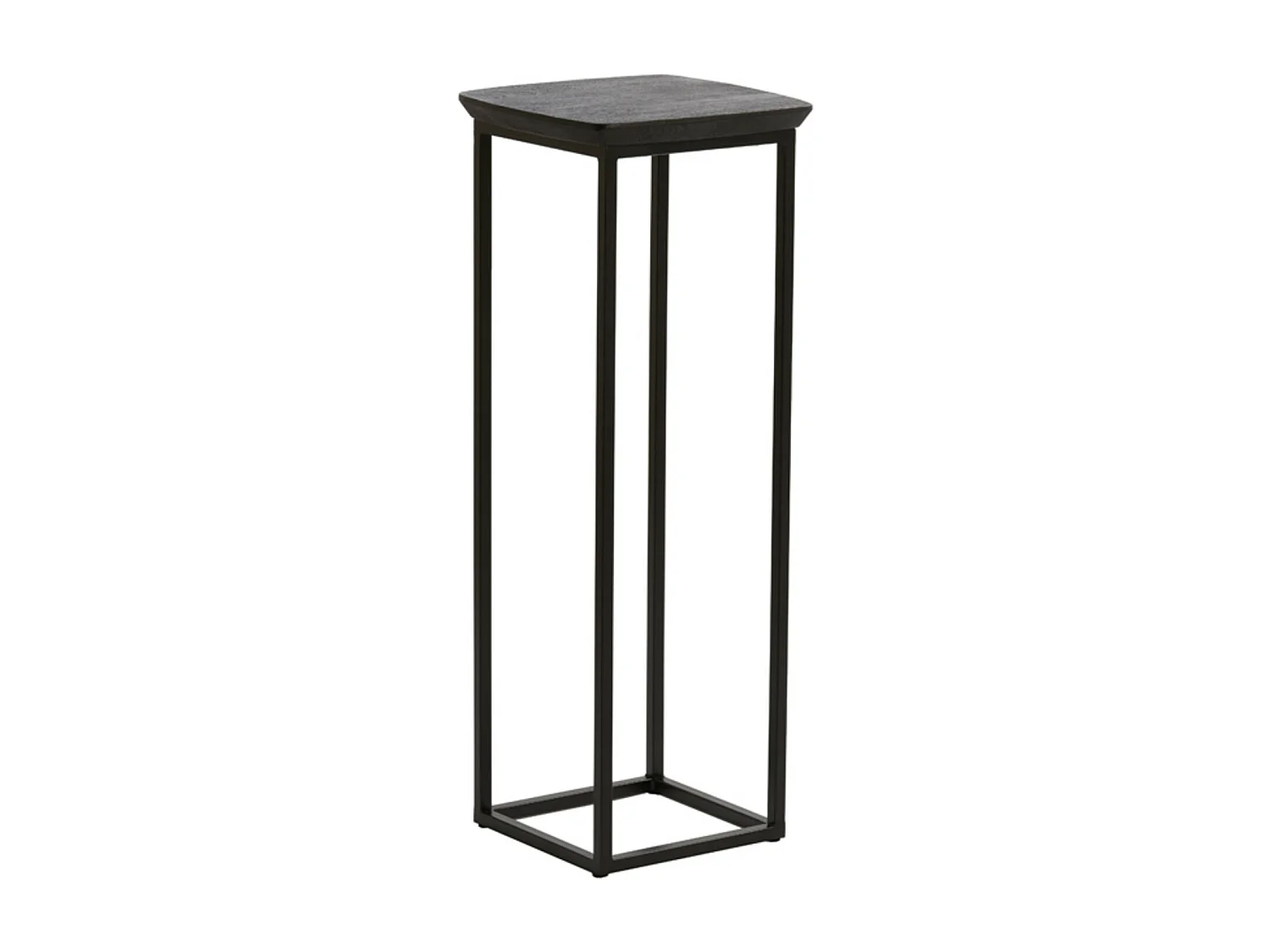 Colonne QUENZA - Ø35x100cm - Noir - Lot de 2