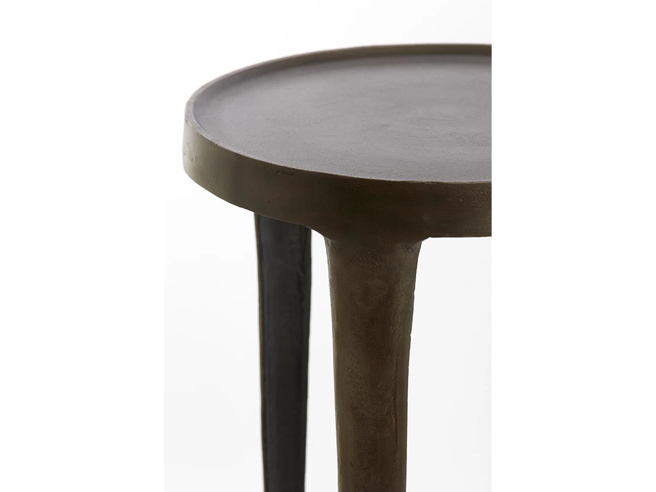Colonne TOBIAS - Ø35x100cm - Marron - Lot de 2