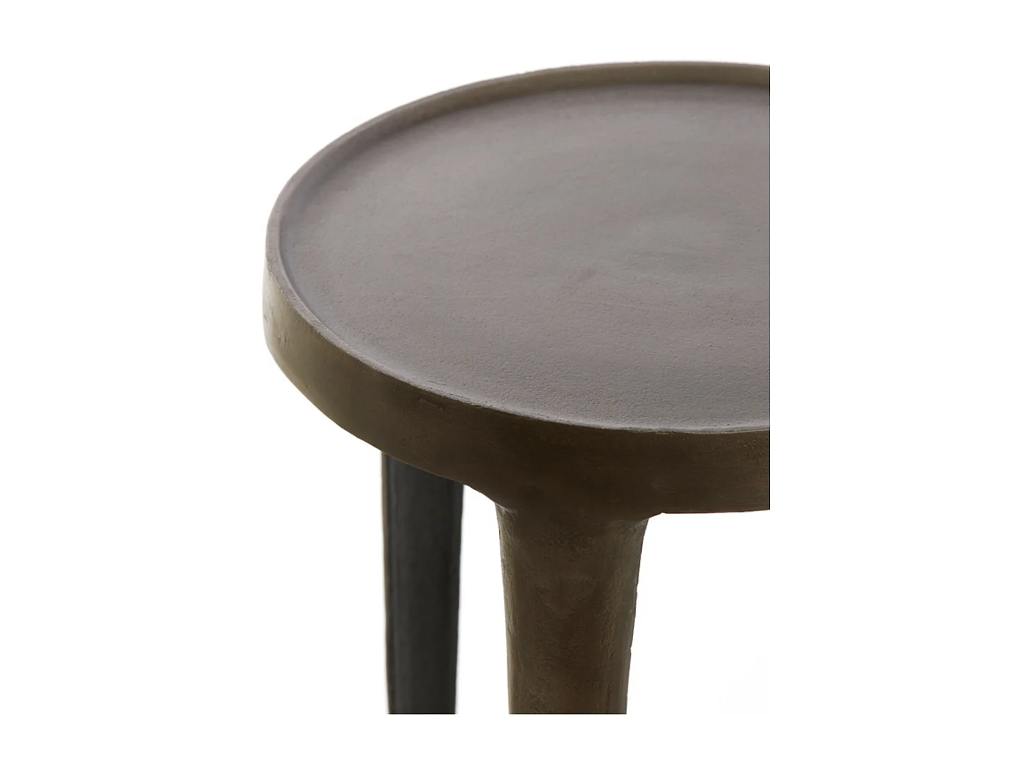 Colonne TOBIAS - Ø35x100cm - Marron - Lot de 2