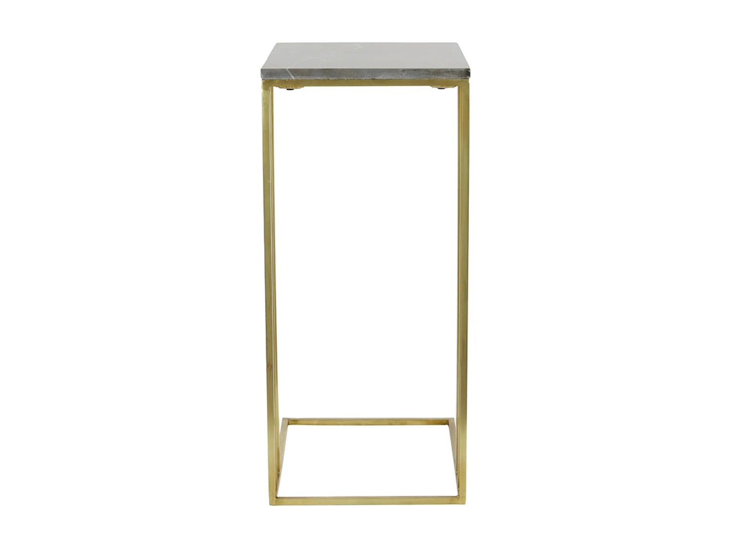 Table d'appoint ROSHAN - 41x31x71cm - Marron