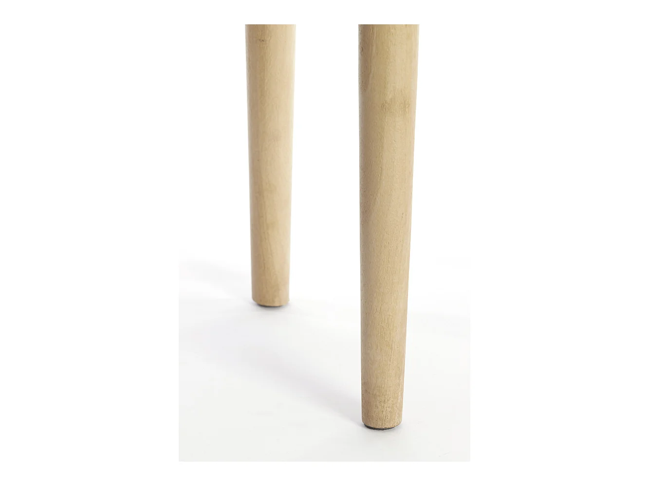 Mesa auxiliar QIANO - Ø45x45cm - Marrón