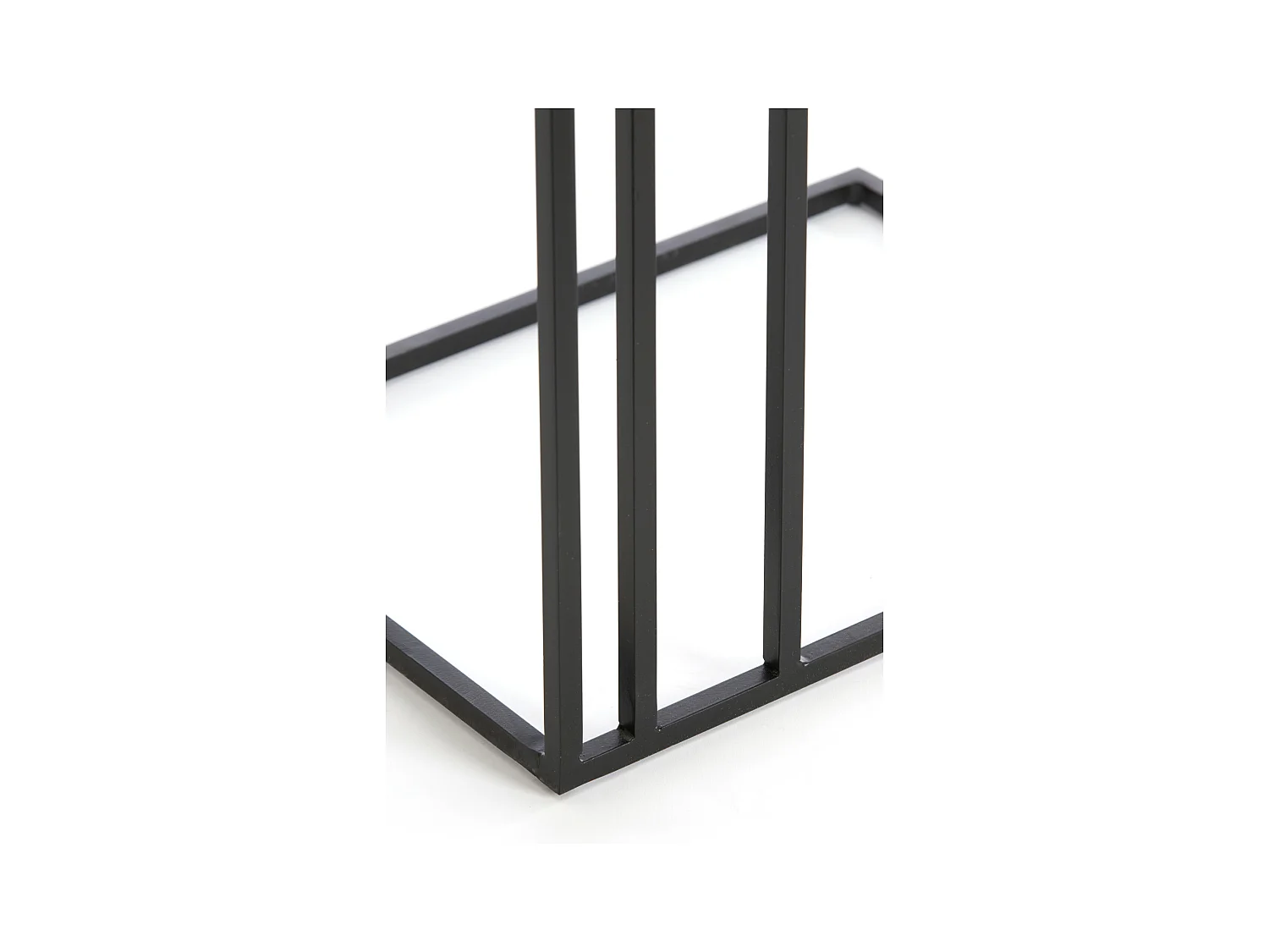 Table d'appoint ROSHAN - 41x31x66cm - Noir