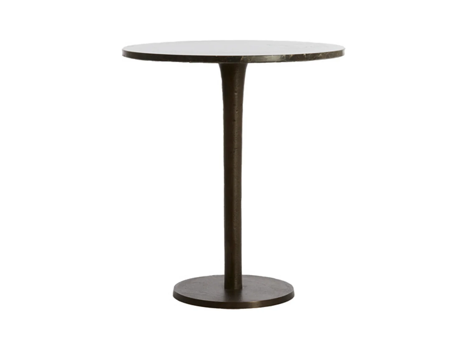 Table d'appoint PAZO - Ø48x53cm - Marron