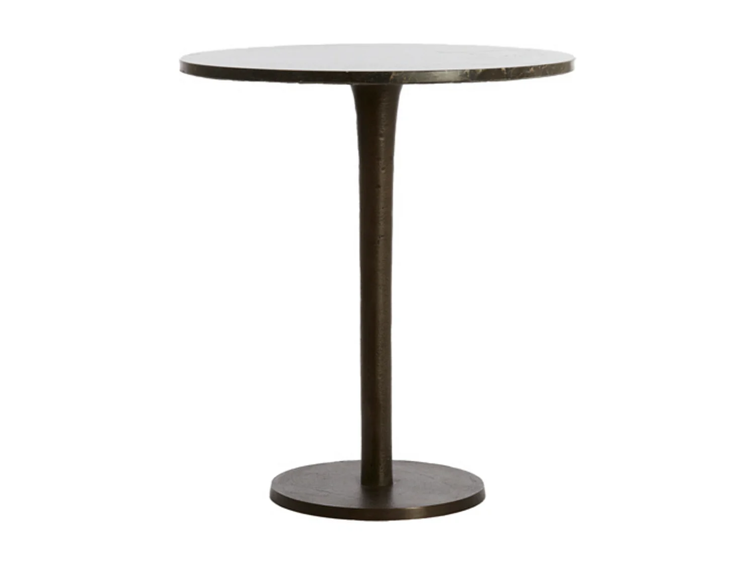 Bijzettafel PAZO - Ø48x53cm - Bruin