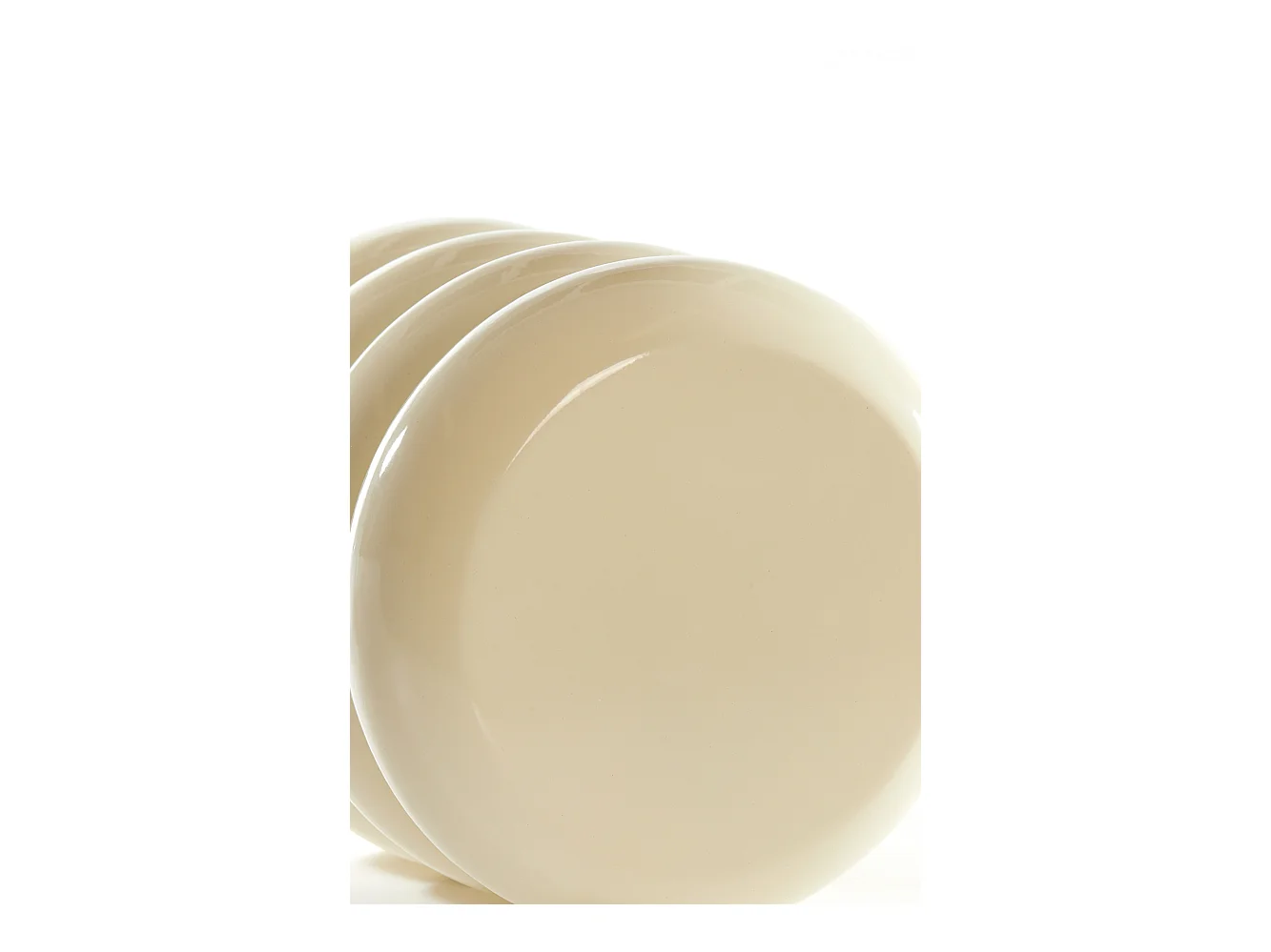 Table d'appoint MIROGI - Ø30x40cm - Blanc