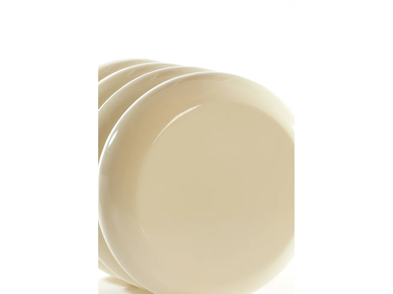 Table d'appoint MIROGI - Ø30x40cm - Blanc