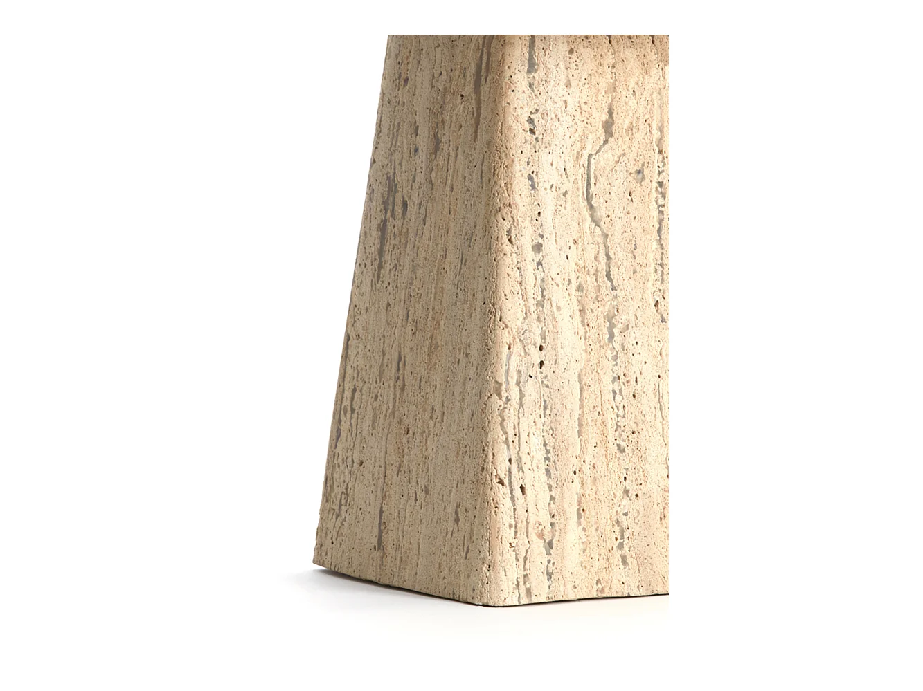 Table d'appoint KEPAMI - Ø45x42cm - Marron