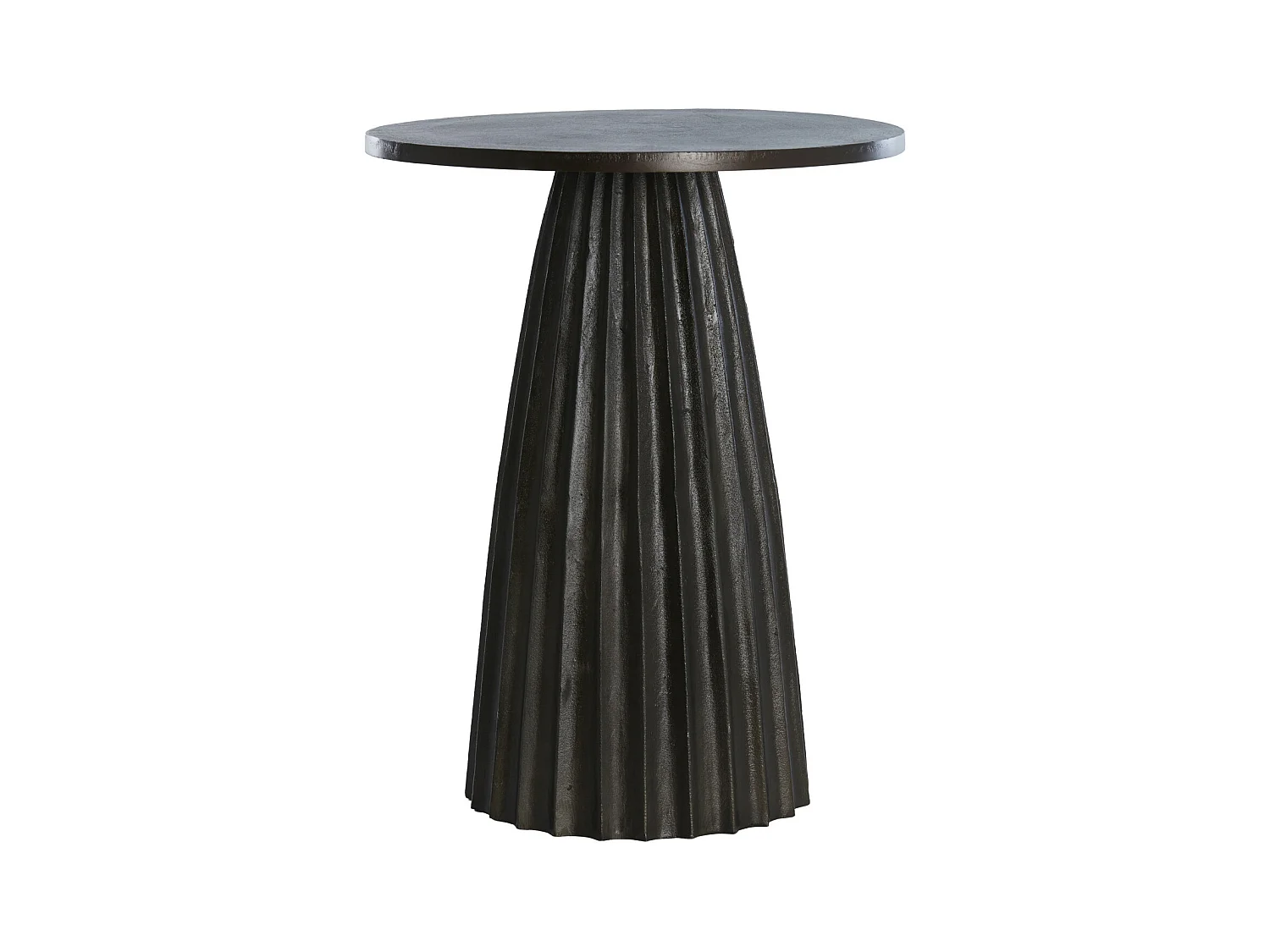 Table d'appoint VEGLIA - Ø40x51cm - Marron