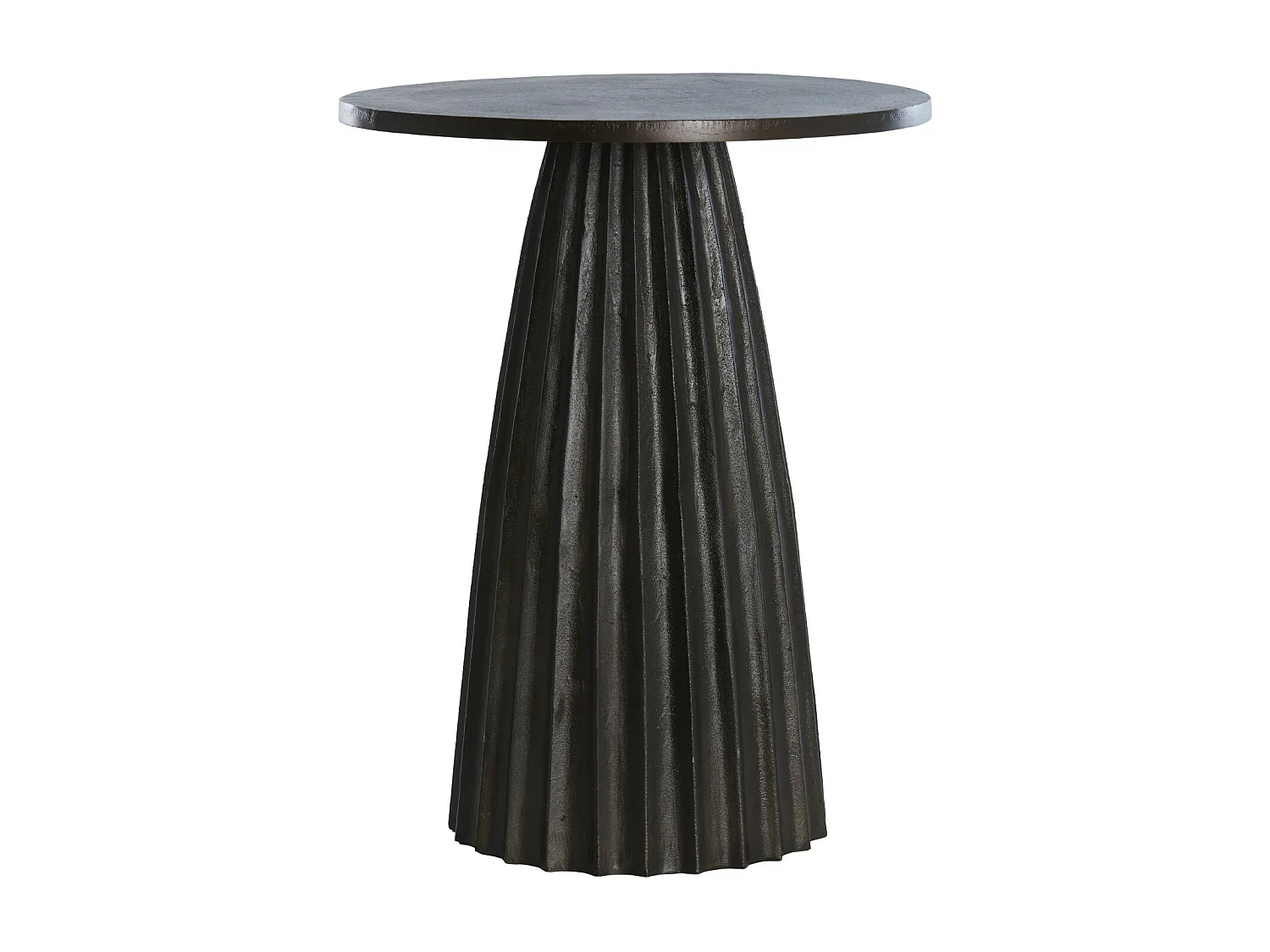Table d'appoint VEGLIA - Ø40x51cm - Marron