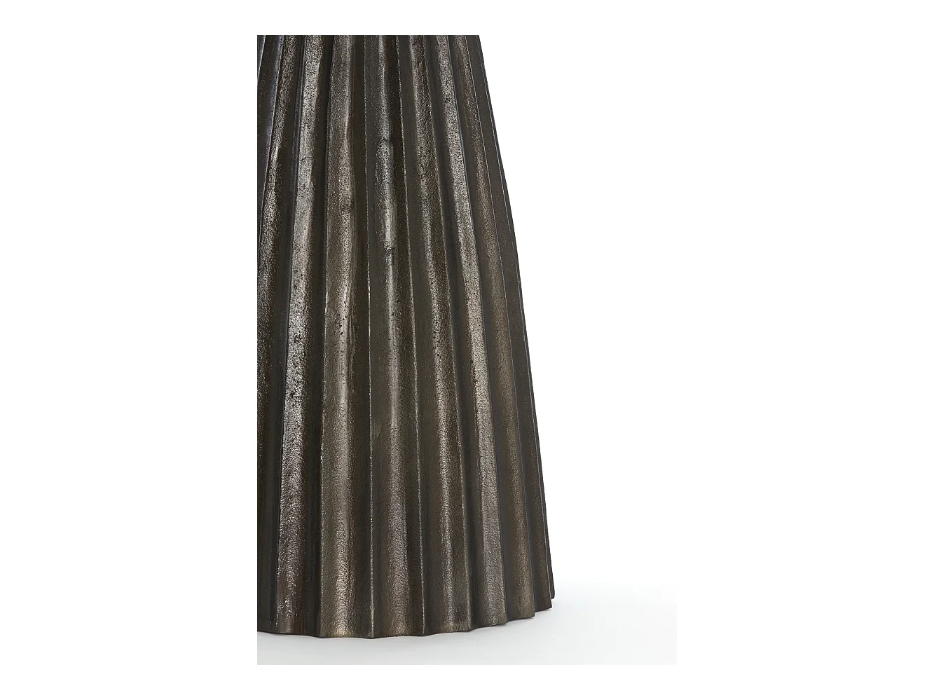 Bijzettafel VEGLIA - Ø45x56cm - Bruin