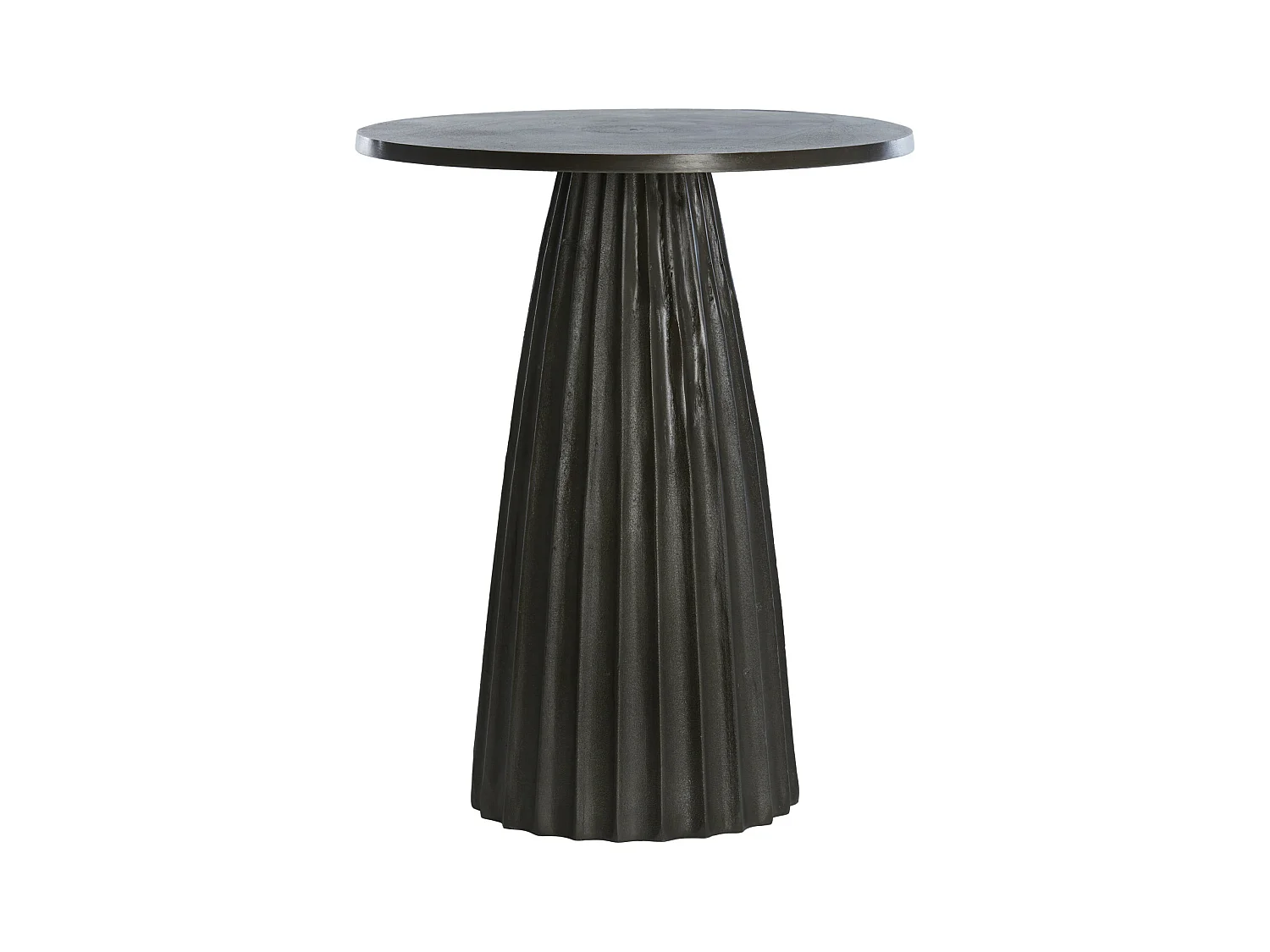 Table d'appoint VEGLIA - Ø45x56cm - Marron