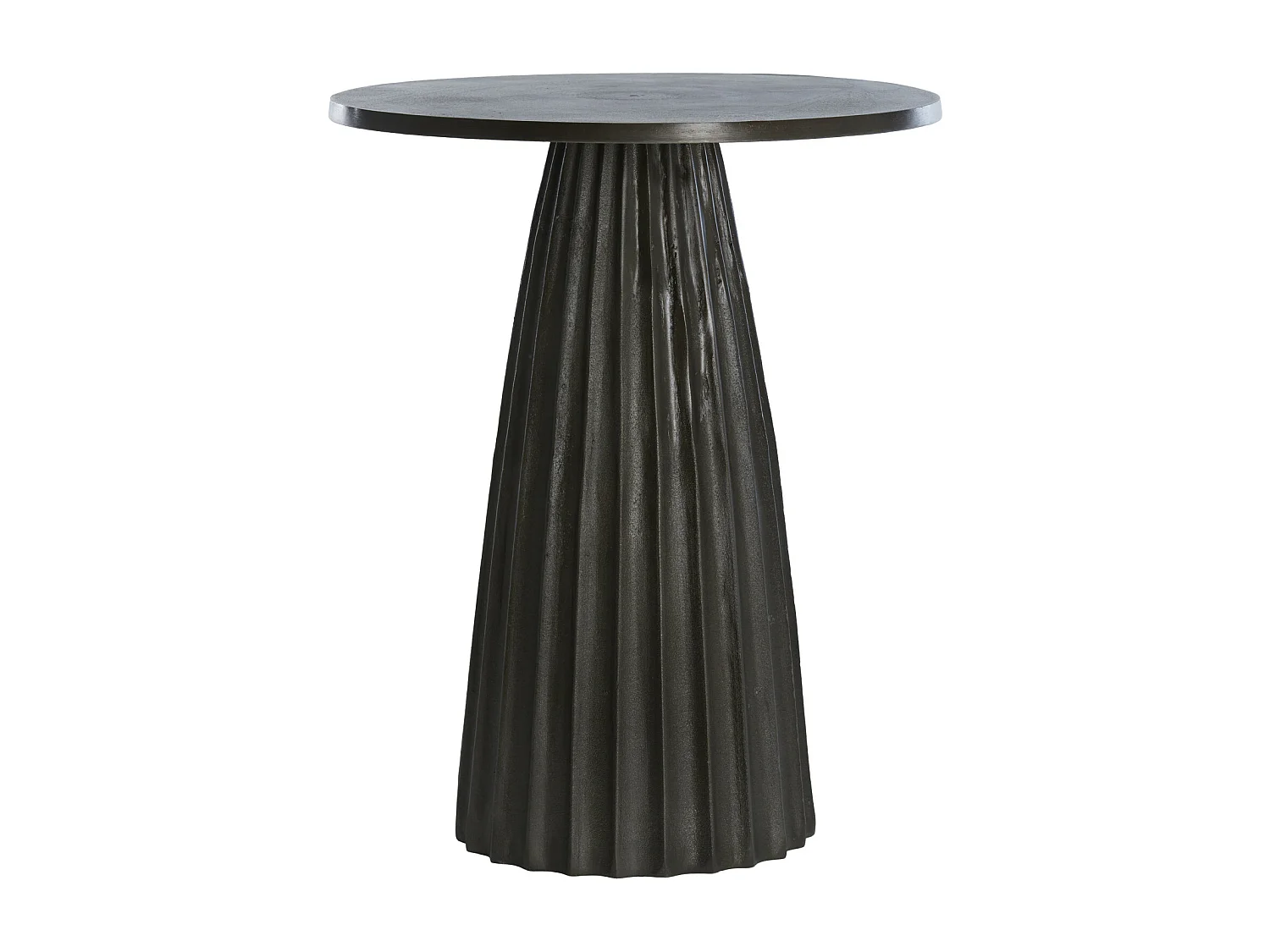 Table d'appoint VEGLIA - Ø45x56cm - Marron