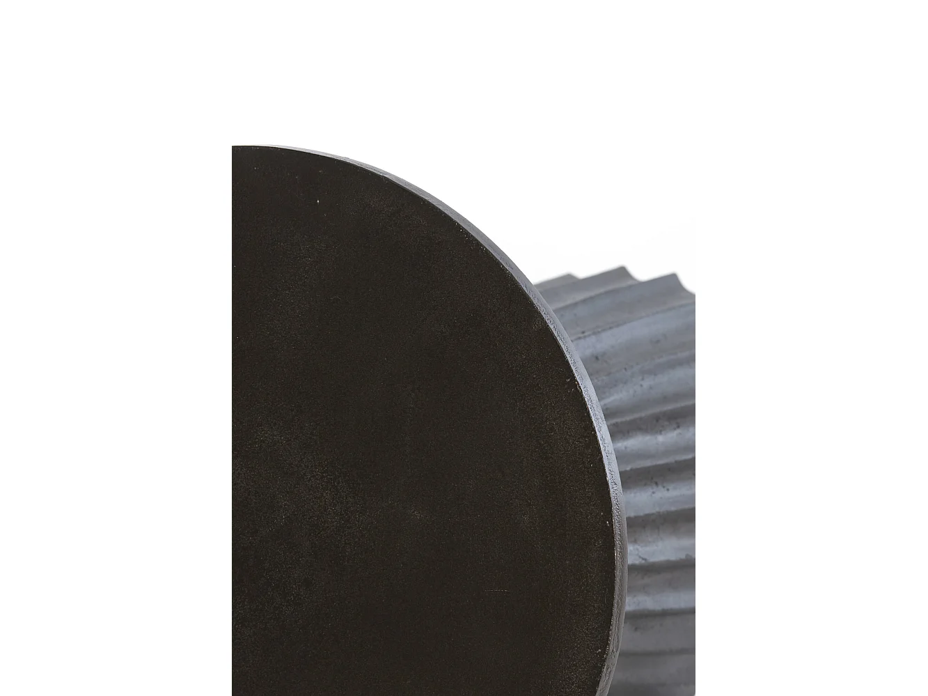 Table d'appoint VEGLIA - Ø45x56cm - Marron