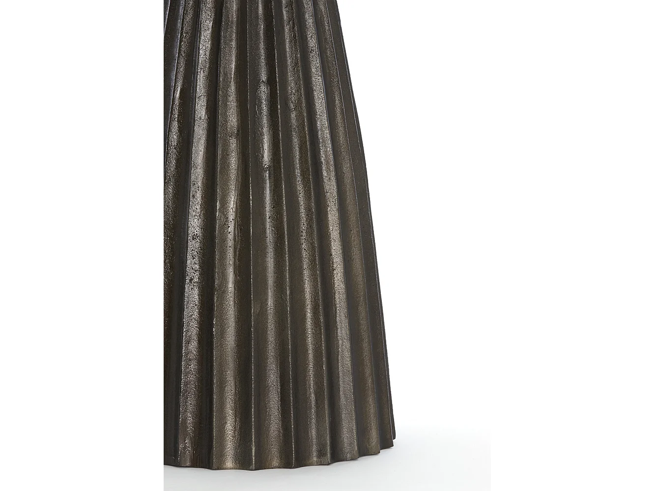 Table d'appoint VEGLIA - Ø45x56cm - Marron