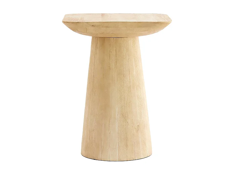 Beistelltisch DEGO - Ø45x59cm - Braun