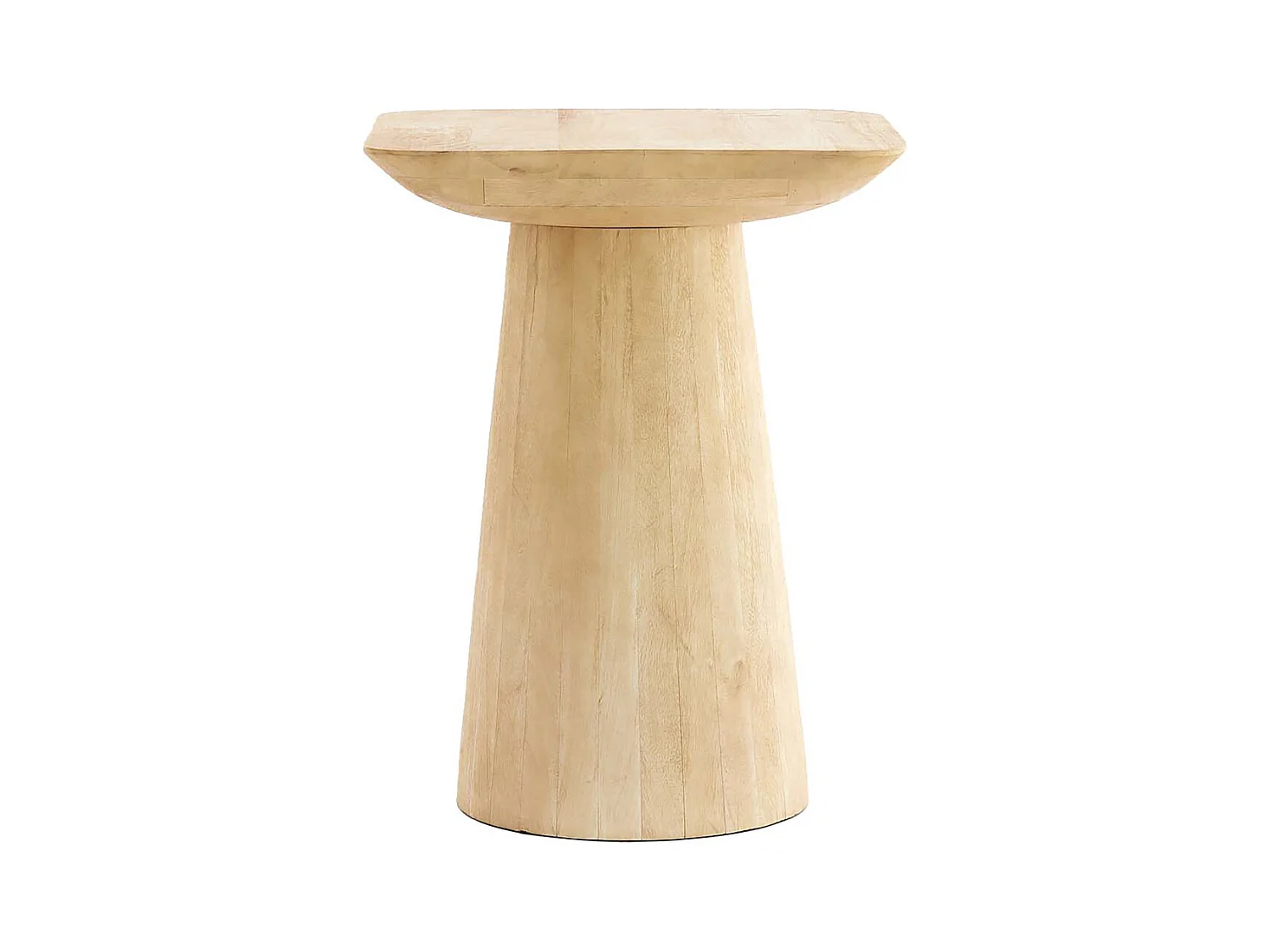 Table d'appoint DEGO - Ø45x59cm - Marron