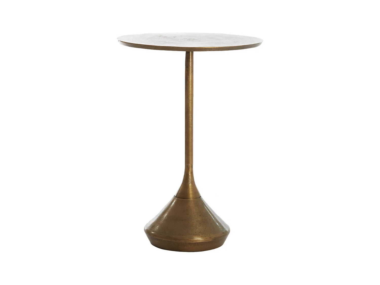 Table d'appoint DIMPHY - Ø35x50cm - Bronze
