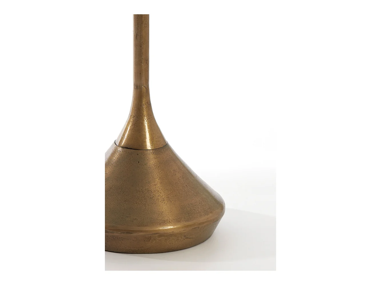 Table d'appoint DIMPHY - Ø35x50cm - Bronze