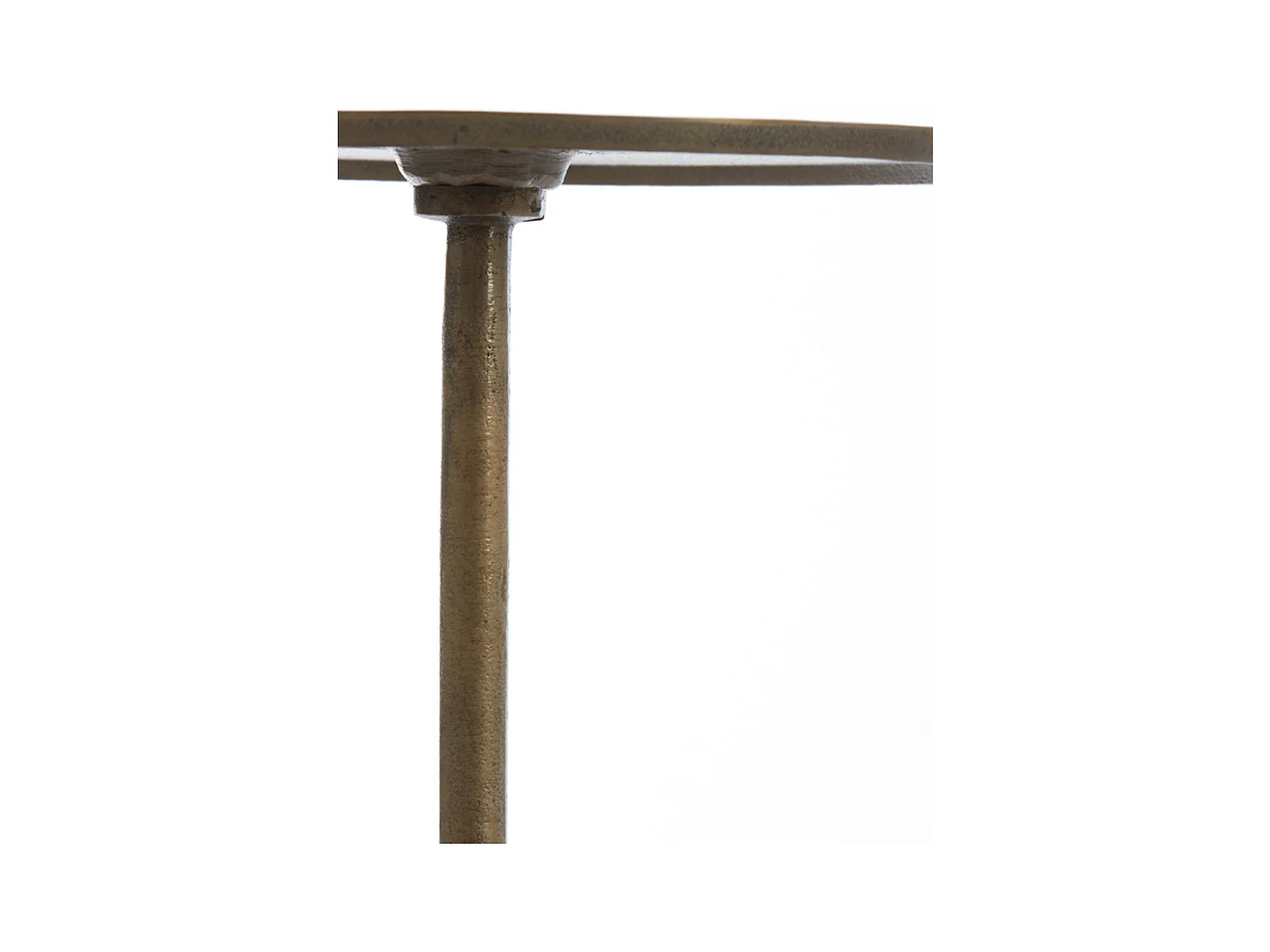 Table d'appoint DIMPHY - Ø35x50cm - Bronze