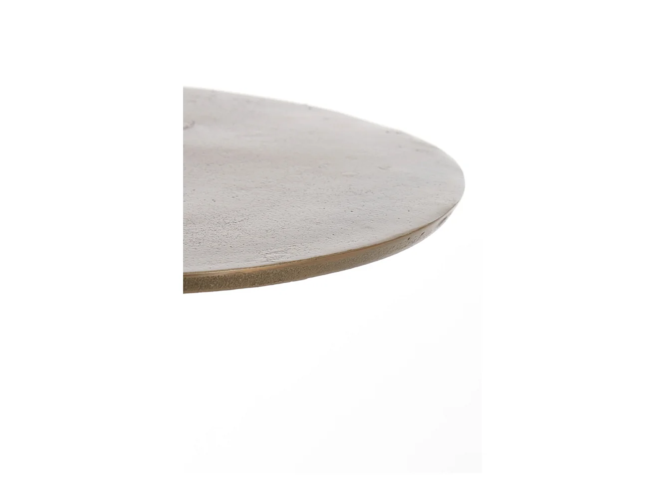 Table d'appoint DIMPHY - Ø35x50cm - Bronze