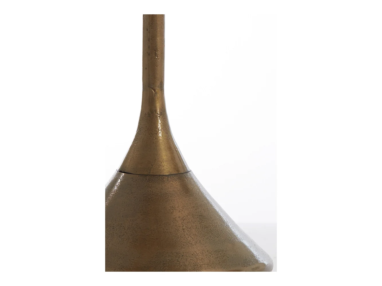 Table d'appoint DIMPHY - Ø35x50cm - Bronze