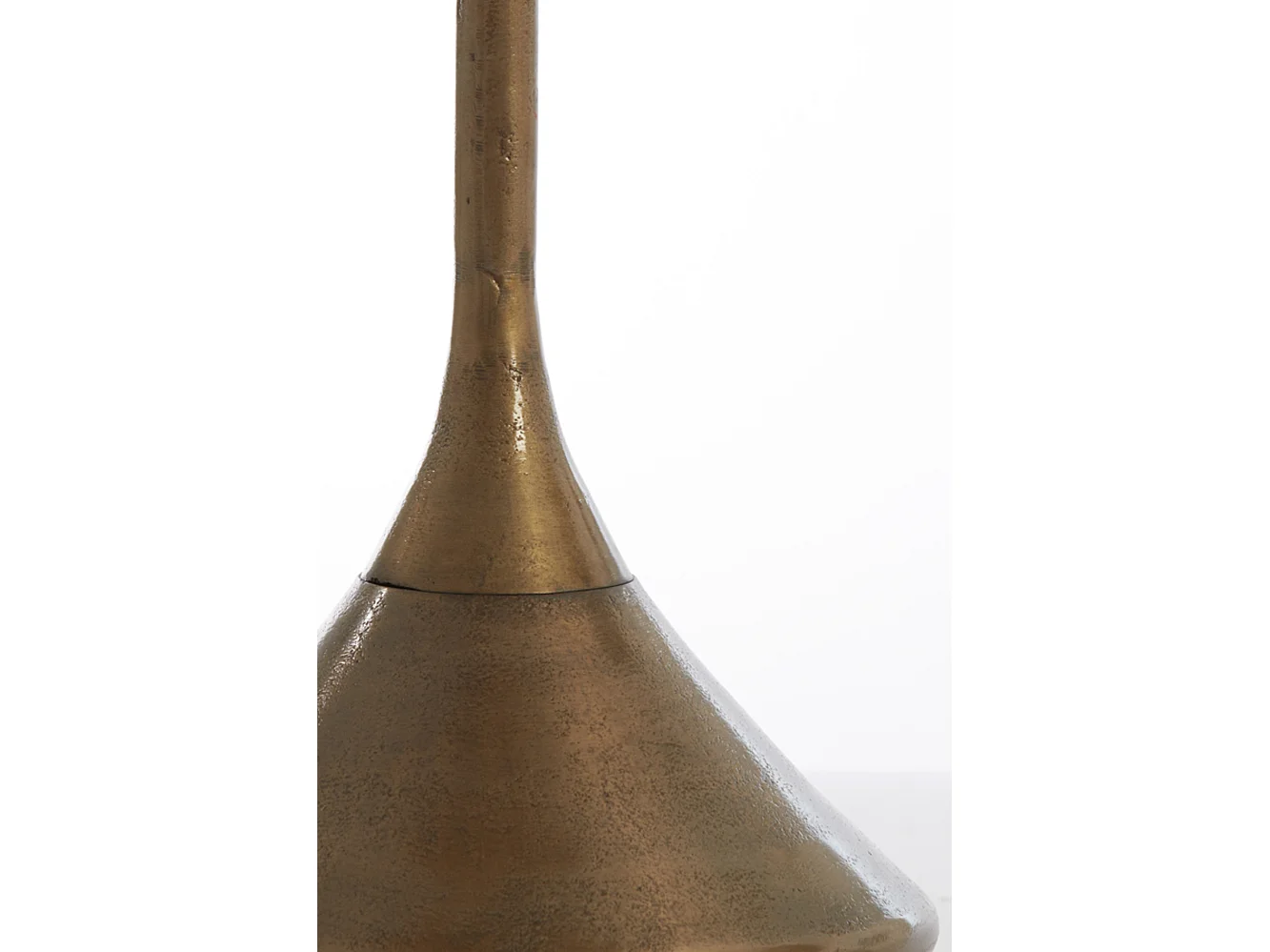 Table d'appoint DIMPHY - Ø35x50cm - Bronze