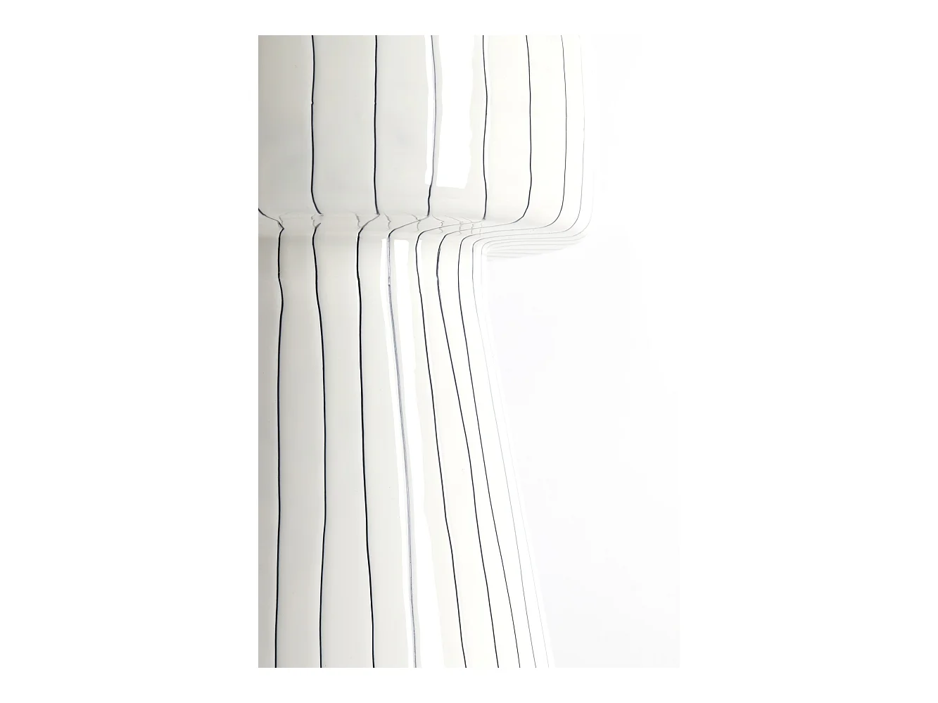 Table d'appoint DAKWA - Ø29x47cm - Blanc