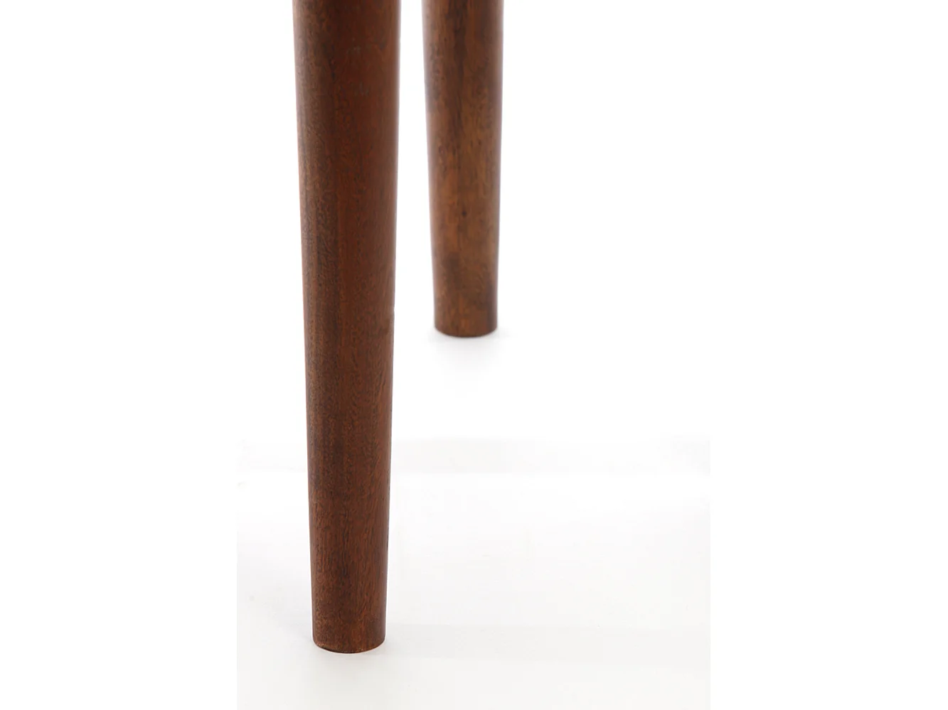 Table d'appoint QIANO - Ø45x45cm - Marron