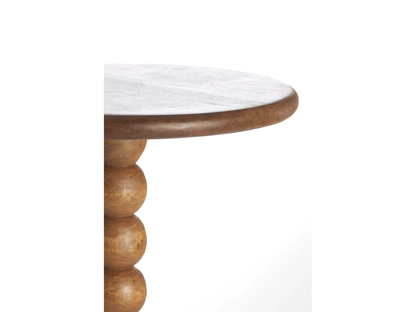 Beistelltisch VEGLIO - Ø35x54cm - Braun