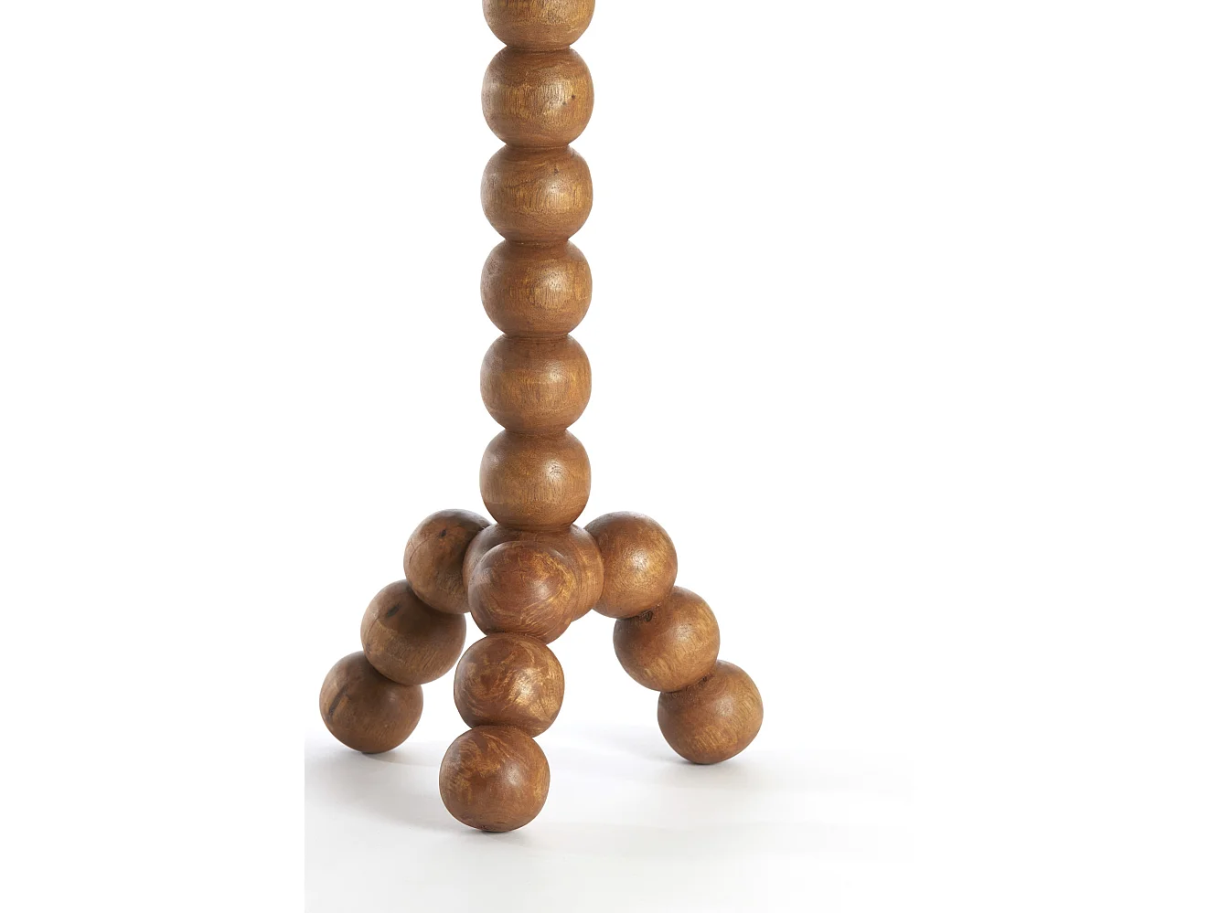 Beistelltisch VEGLIO - Ø35x54cm - Braun