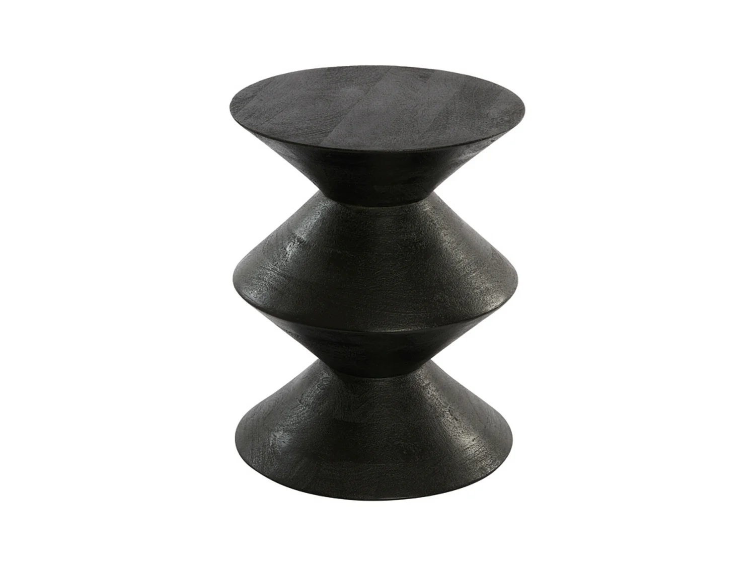 Table d'appoint LARUS - Ø40x50cm - Noir