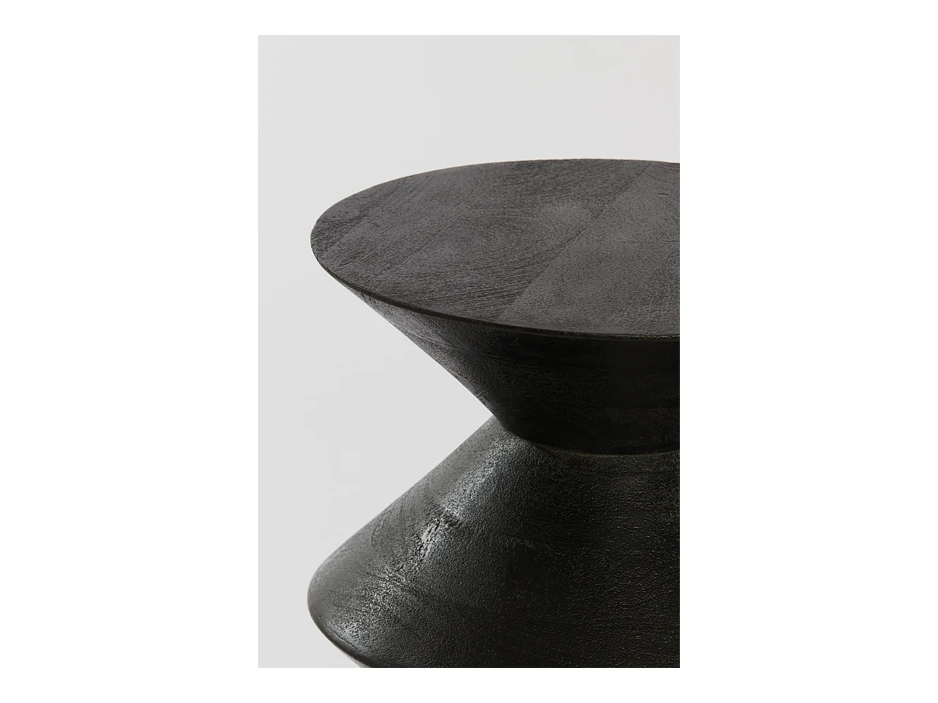 Table d'appoint LARUS - Ø40x50cm - Noir