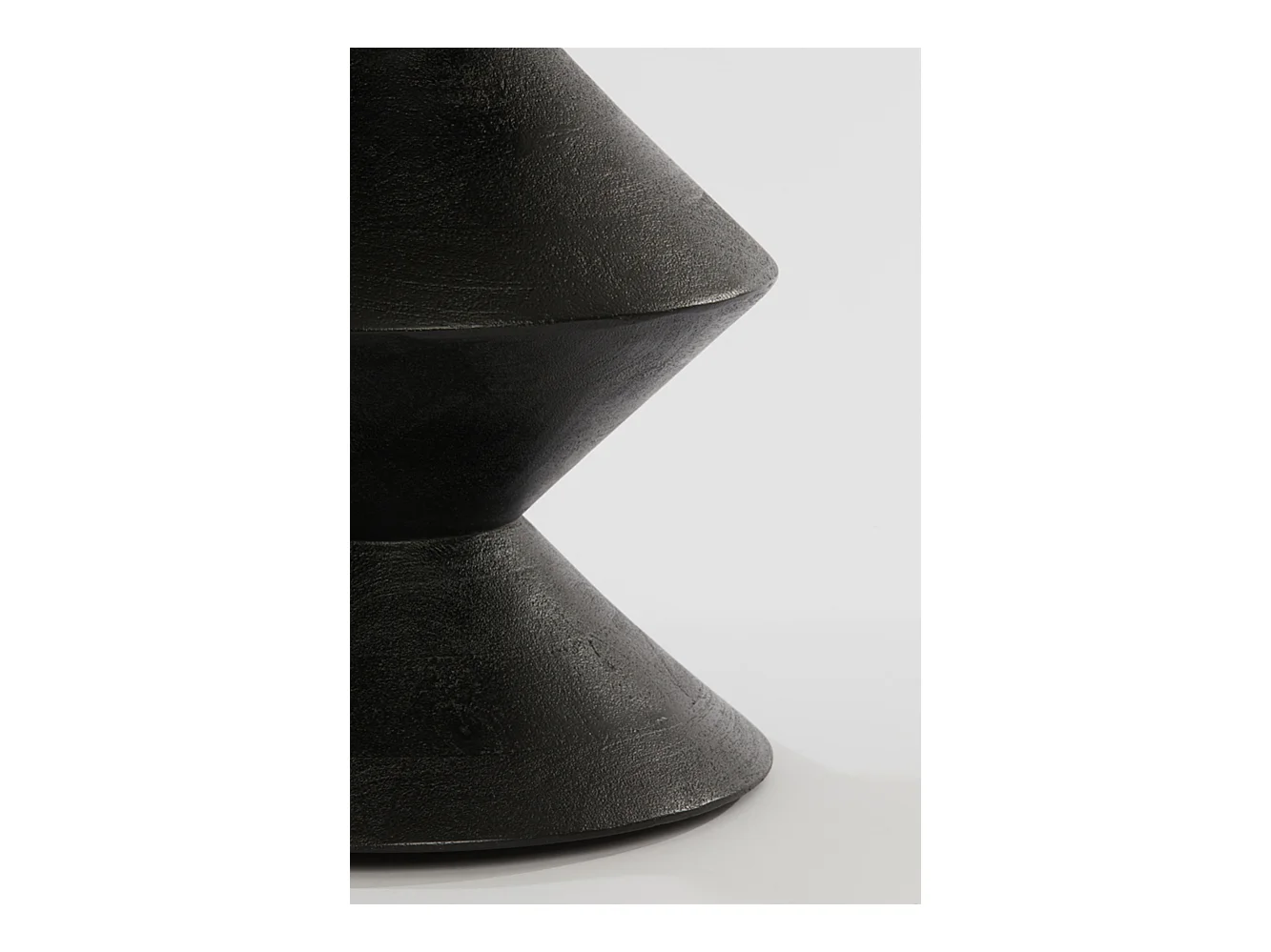 Table d'appoint LARUS - Ø40x50cm - Noir