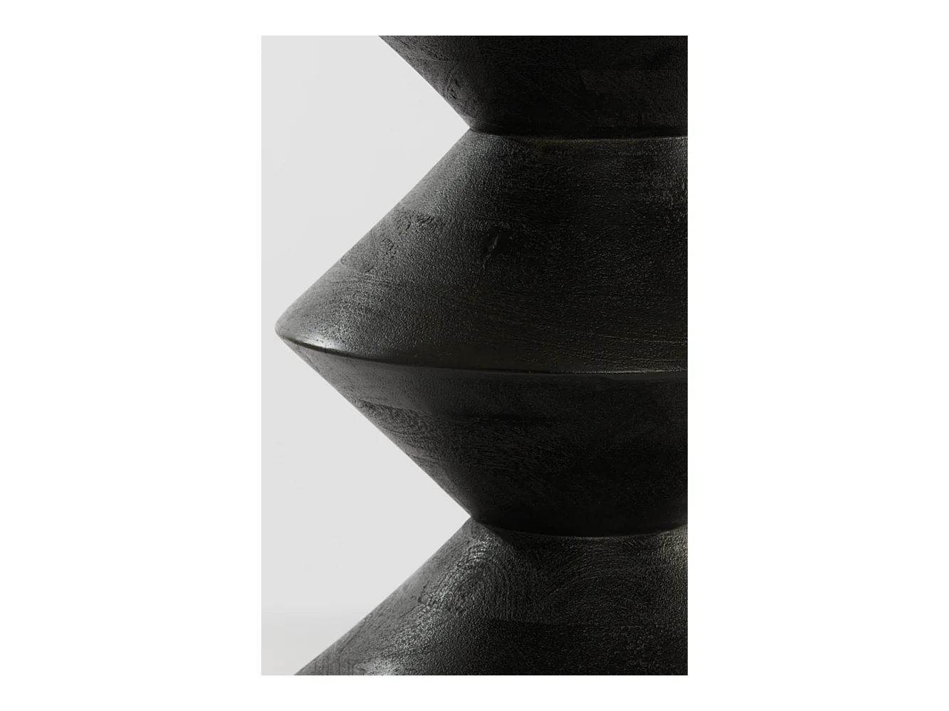 Table d'appoint LARUS - Ø40x50cm - Noir