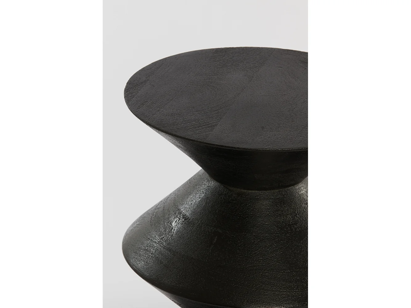 Table d'appoint LARUS - Ø40x50cm - Noir