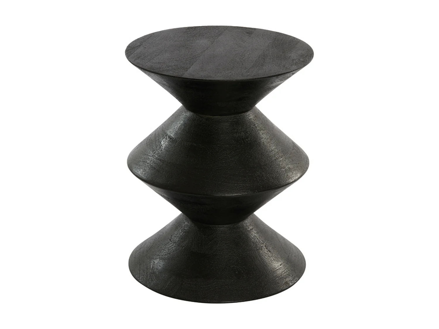 Table d'appoint LARUS - Ø40x50cm - Noir