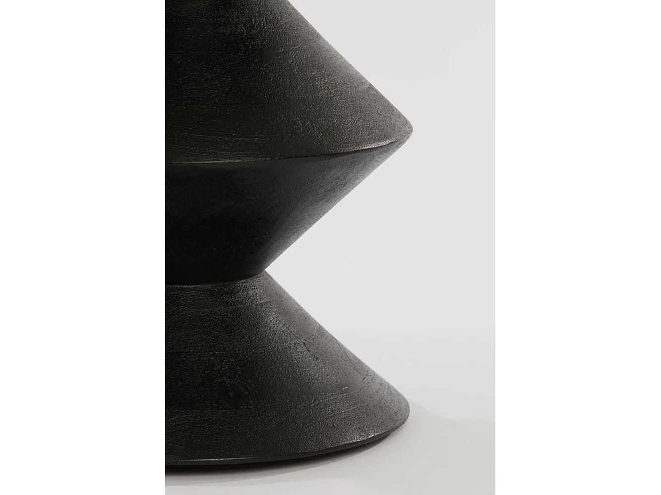Table d'appoint LARUS - Ø40x50cm - Noir