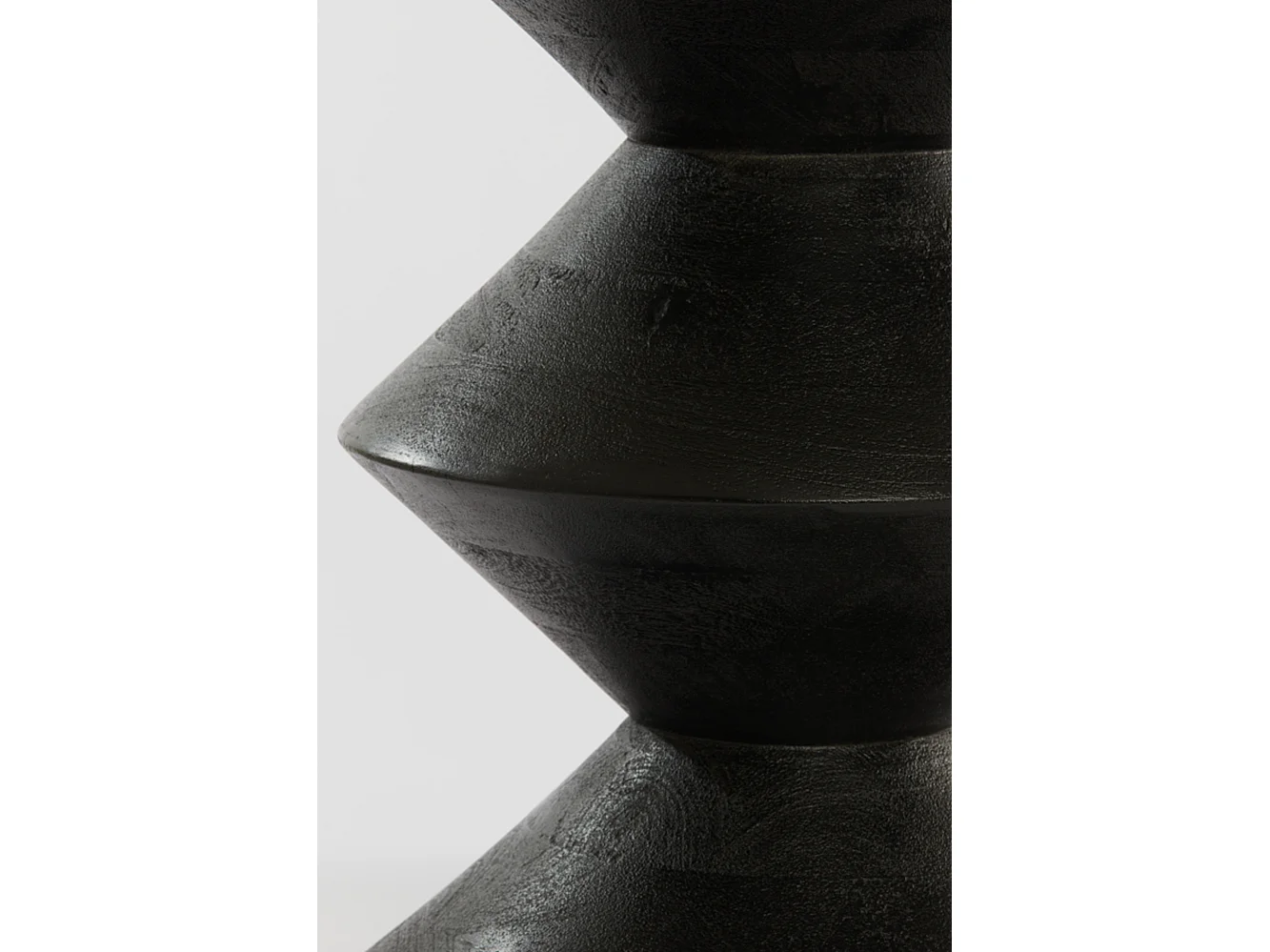 Table d'appoint LARUS - Ø40x50cm - Noir