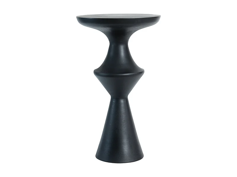Table d'appoint LOBOC - 37,5x14x63,5cm - Noir