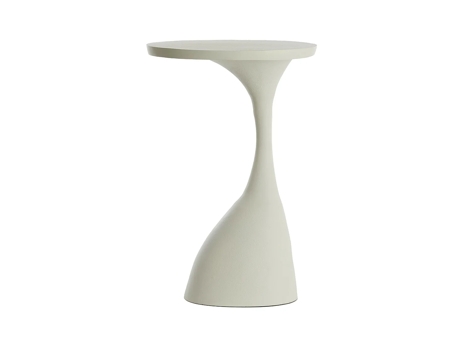 Table d'appoint MACAU - 40x33x55cm - Blanc