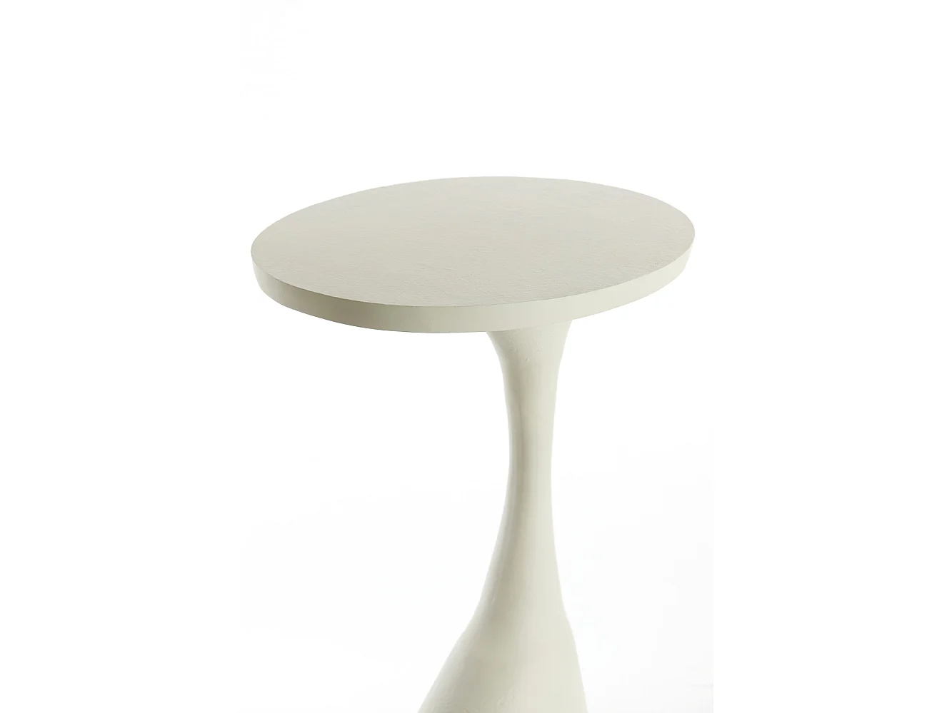 Table d'appoint MACAU - 40x33x55cm - Blanc