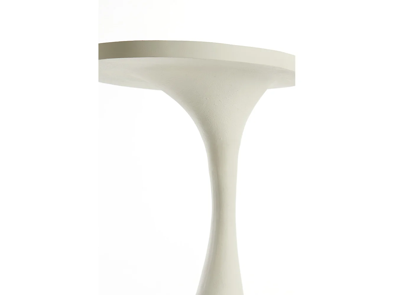 Table d'appoint MACAU - 40x33x55cm - Blanc