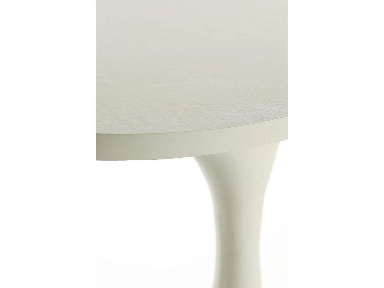 Table d'appoint MACAU - 40x33x55cm - Blanc