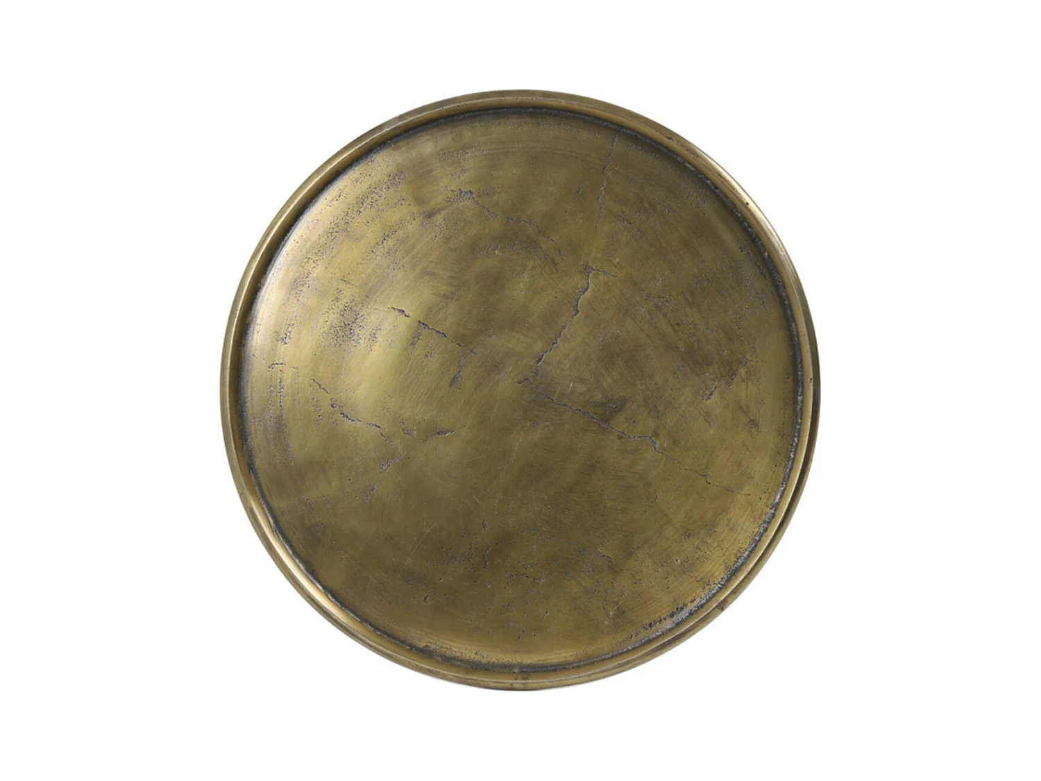 Mesa auxiliar BABINA - Ø36x47cm - Bronce