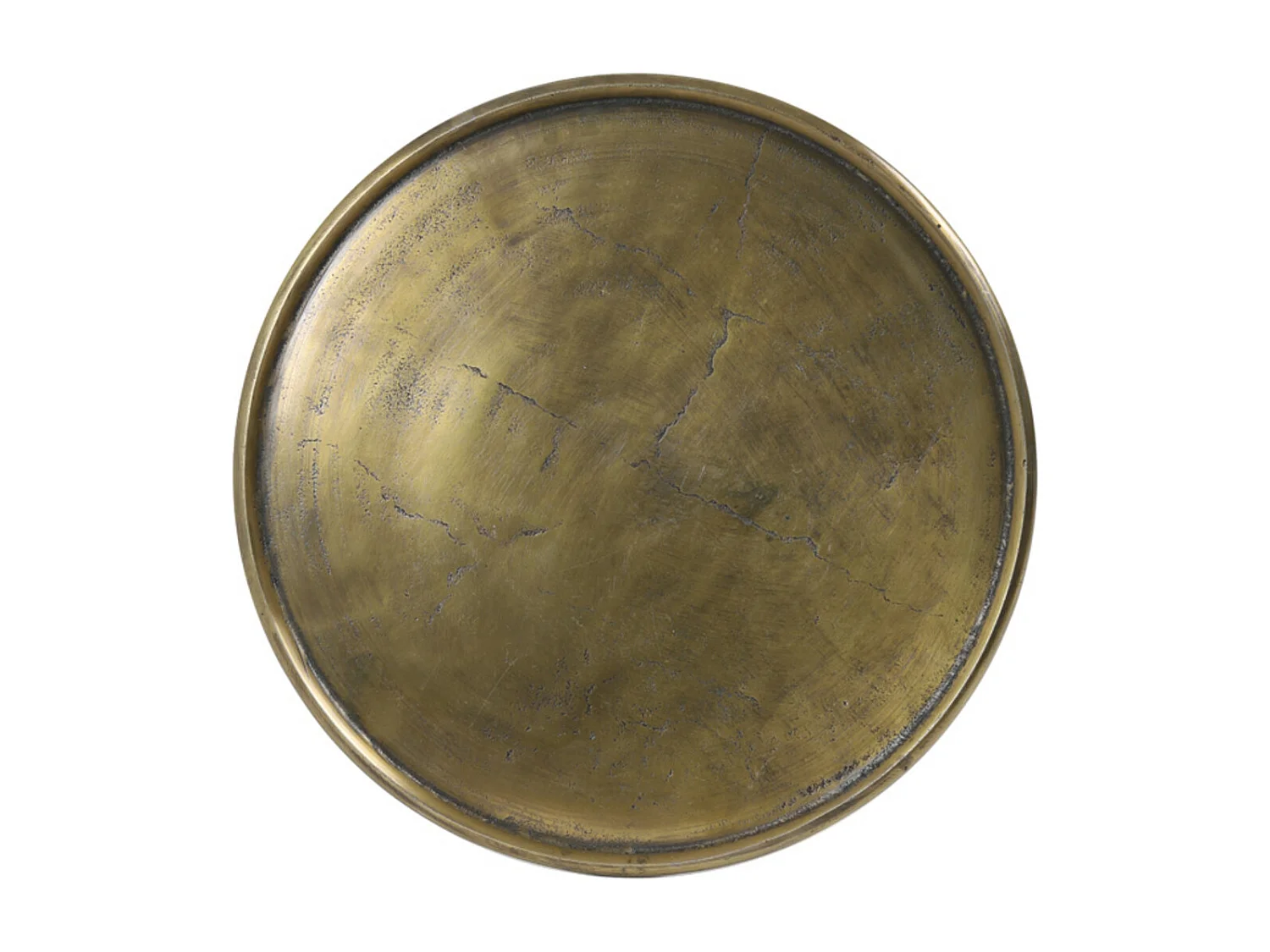 Beistelltisch BABINA - Ø36x47cm - Bronze